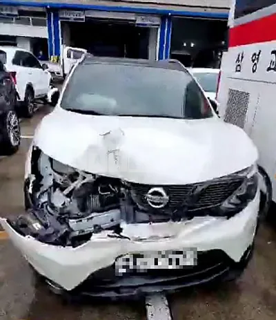 Photo 1 of 14: 2016 Nissan Qashqai, VIN SJNDJ18E5GA482182 — Korean insurance auction