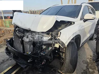 Photo 1 of 10: 2019 Hyundai Santa Fe, VIN KMHS281CBKU063587 — Korean insurance auction