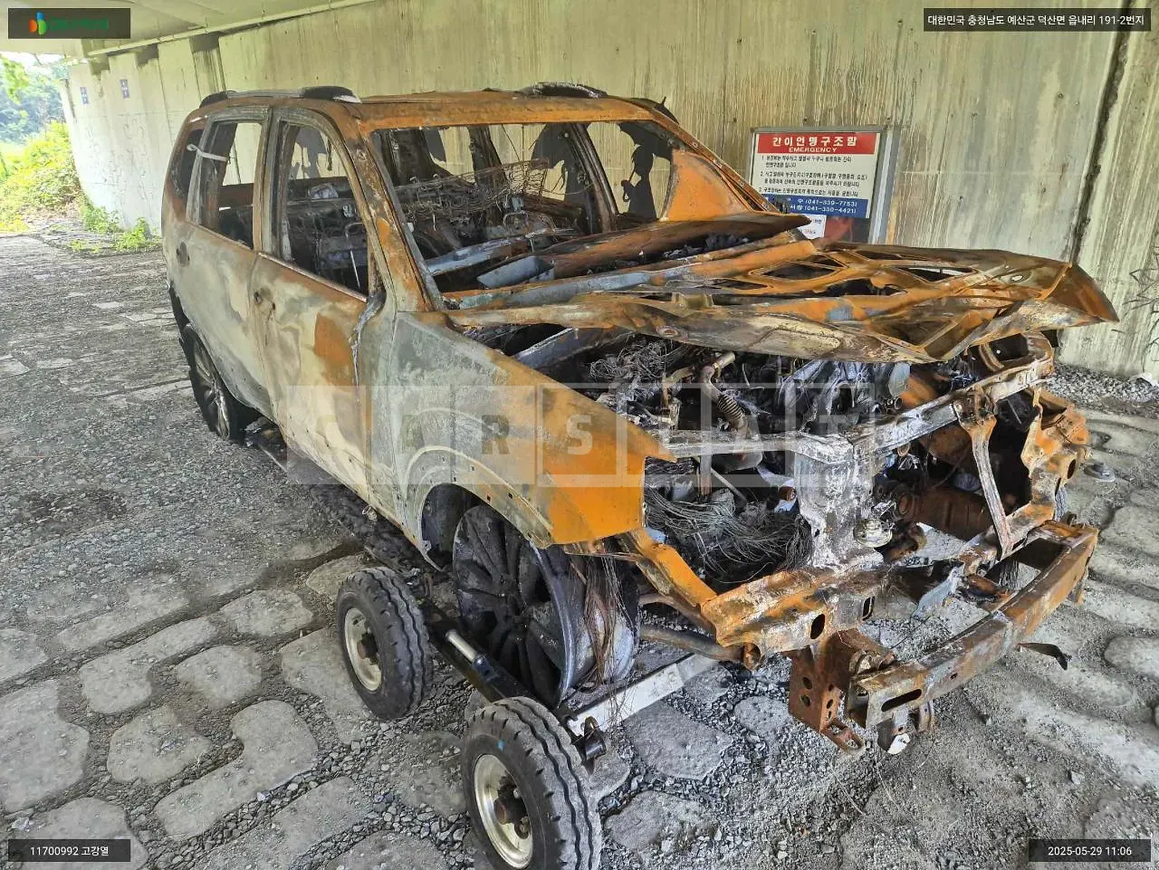 Photo 2 of 6: 2020 Kia Mojave, VIN KNAKN814DLA208599 — Korean insurance auction