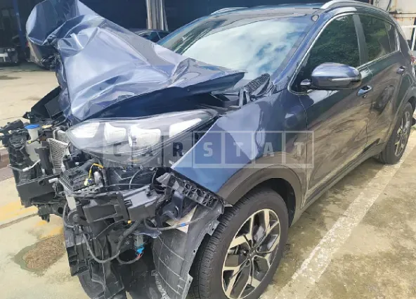 Photo 2 of 32: 2020 Kia Sportage, VIN KNAPN813BLK813667 — Korean insurance auction