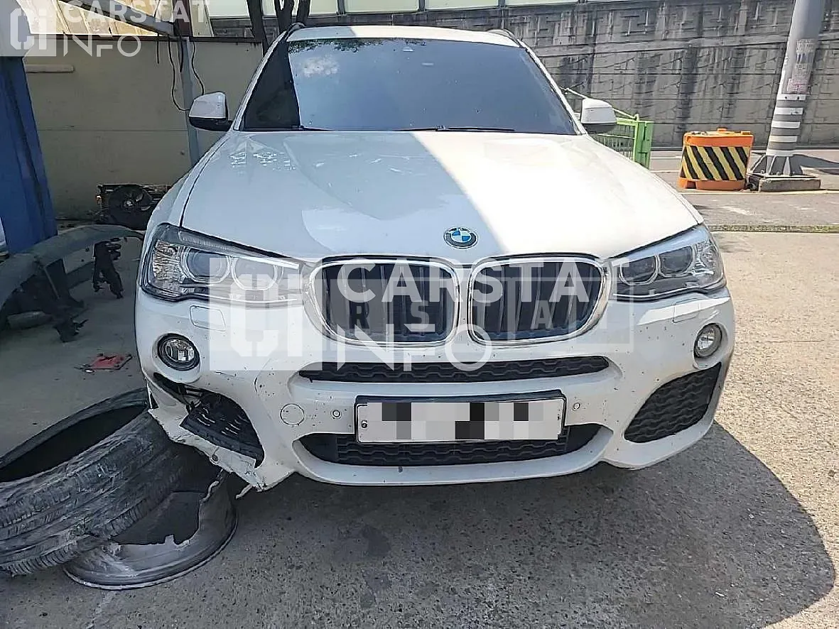 Photo 2 of 18: 2017 BMW X3 xDrive 20d, VIN WBAWZ510XH0M32731 — Korean insurance auction