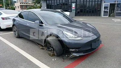 Photo 1 of 10: 2020 Tesla Model 3 Standard Range Plus RWD — Korean insurance auction