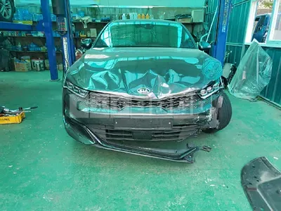 Photo 1 of 11: 2021 Kia K5, VIN KNAG2412BMA148219 — Korean insurance auction