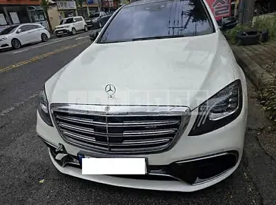 Photo 1 of 21: 2018 Mercedes-Benz S63 4Matic + L, VIN WDDUG8JB3JA409266 — Korean insurance auction