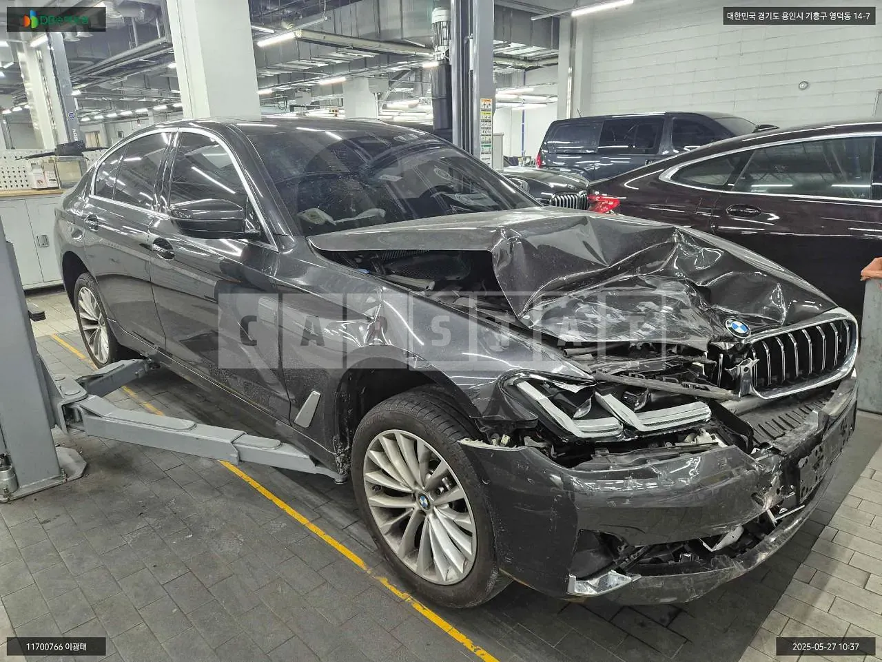 Photo 2 of 12: 2023 BMW 520i, VIN WBA11BH04PWY04971 — Korean insurance auction