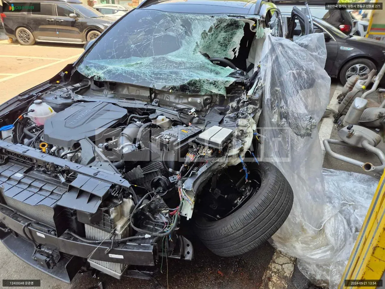 Photo 2 of 17: 2024 Kia Sportage, VIN KNAPX81CDRK272983 — Korean insurance auction