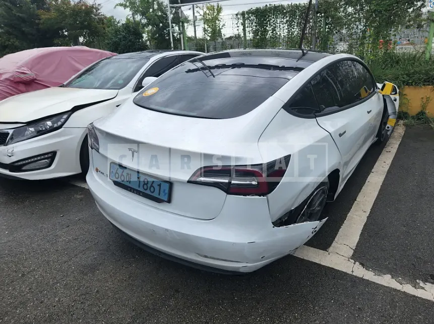 Photo 2 of 7: 2020 Tesla Model 3 Standard Rangeplus RWD, VIN 5YJ3E1EA8LF691421 — Korean insurance auction