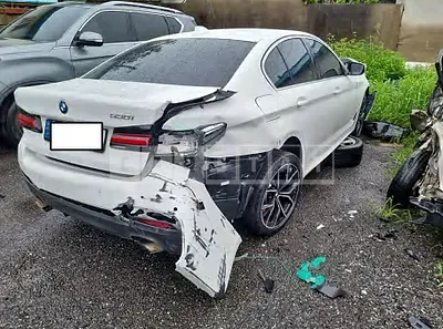 Photo 1 of 13: 2023 BMW 530i, VIN WBA71BH08PCL31796 — Korean insurance auction