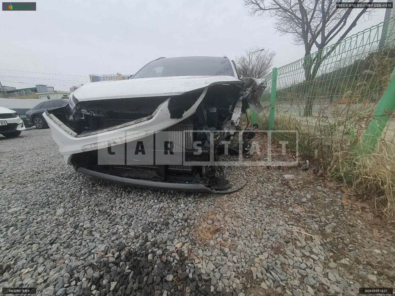 Photo 2 of 12: 2015 Hyundai Tucson, VIN KMHJ381ABGU143101 — Korean insurance auction
