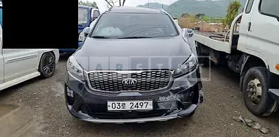 Photo 1 of 16: 2018 Kia Sorento, VIN KNAPS811BJA419158 — Korean insurance auction