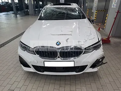 Photo 1 of 50: 2020 BMW 320i M Sport Package, VIN WBA5X5101LFK01885 — Korean insurance auction