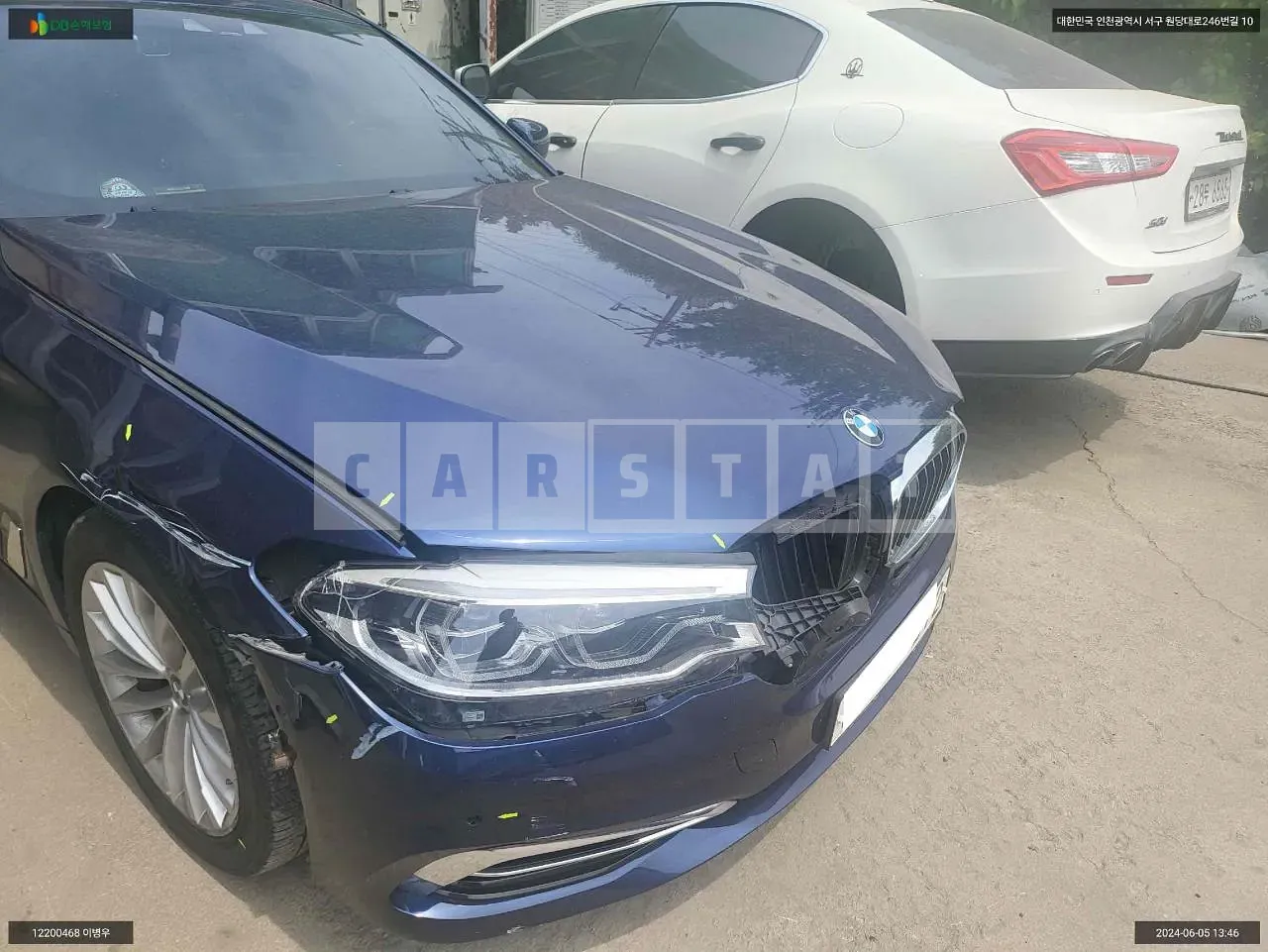 Photo 2 of 11: 2018 BMW 520d, VIN WBAJC3103JWE63762 — Korean insurance auction