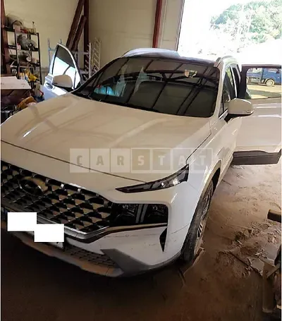 Photo 1 of 24: 2022 Hyundai Santa Fe — Korean insurance auction