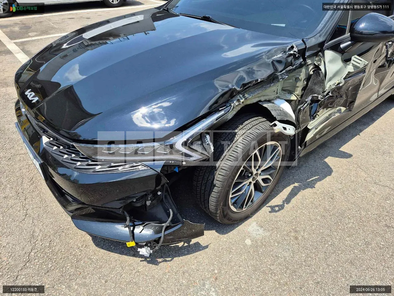 Photo 2 of 18: 2022 Kia K5, VIN KNAG241ABNA192181 — Korean insurance auction