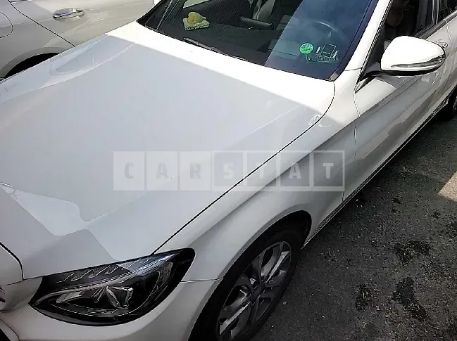 Photo 2 of 9: 2015 Mercedes-Benz C 200, VIN WDDWF4CB3FF028741 — Korean insurance auction