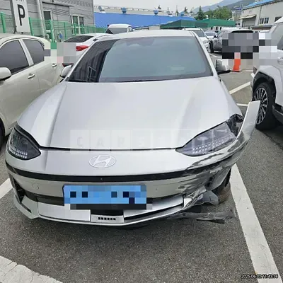 Photo 1 of 6: 2023 Hyundai IONIQ 6 Long Range — Korean insurance auction