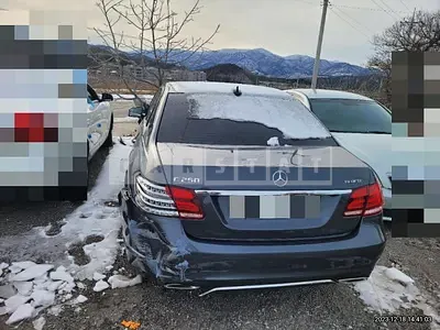 Photo 1 of 14: 2015 Mercedes-Benz E250 BlueTec 4Matic, VIN WDDHF9HB5GB196498 — Korean insurance auction