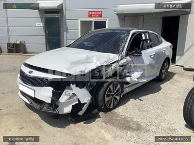 Photo 1 of 9: 2016 Kia K5, VIN KNAGX411BGA090461 — Korean insurance auction