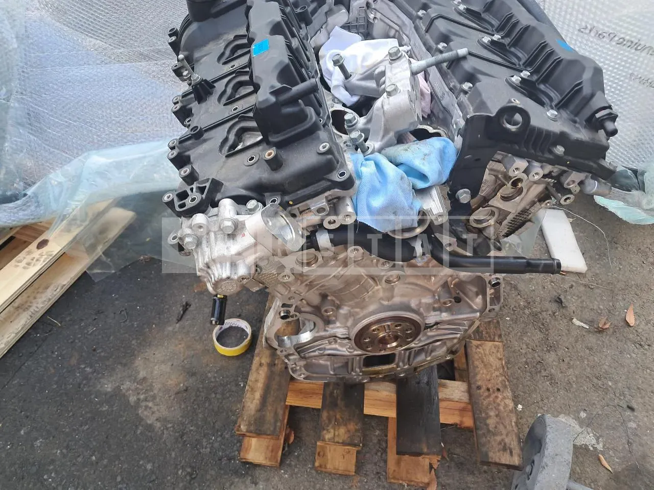 Photo 2 of 9: 2022 Kia Engine Carnival Engine, VIN KNANE813BPS215272 — Korean insurance auction