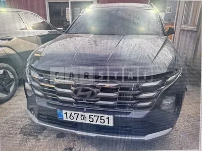 Photo 1 of 16: 2025 Hyundai Tucson, VIN KMHJE811DSU351467 — Korean insurance auction