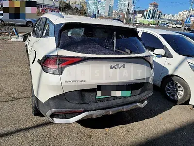 Photo 1 of 35: 2021 Kia Sportage, VIN KNAPU81BGNK005989 — Korean insurance auction