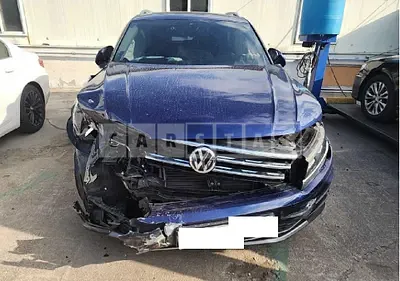 Photo 1 of 13: 2018 Volkswagen Tiguan 2.0 TDI, VIN WVGZZZ5NZJW924918 — Korean insurance auction