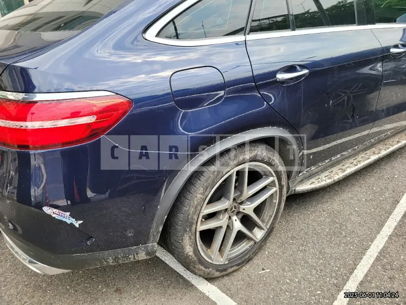 Photo 2 of 8: 2018 Mercedes-Benz GLE350 d 4Matic Coupe, VIN WDCED2EB1JA092547 — Korean insurance auction