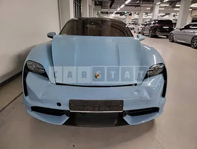 Photo 1 of 8: 2022 Porsche Taycan Turbo — Korean insurance auction