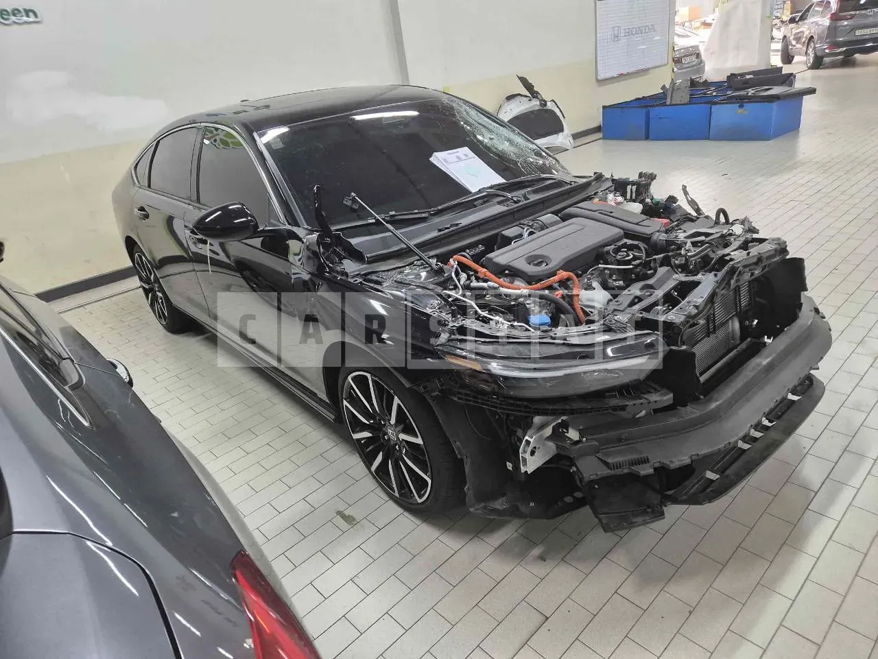Photo 2 of 8: 2024 Honda Accord Hybrid, VIN 1HGCY2680RA510414 — Korean insurance auction