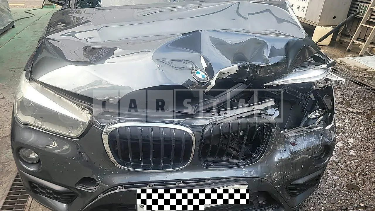 Photo 2 of 26: 2016 BMW X1 xDrive 18d, VIN WBAHT9105G5F16509 — Korean insurance auction