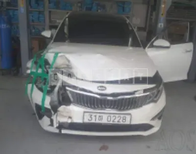 Photo 1 of 19: 2020 Kia K5, VIN KNAGT411BLA364588 — Korean insurance auction
