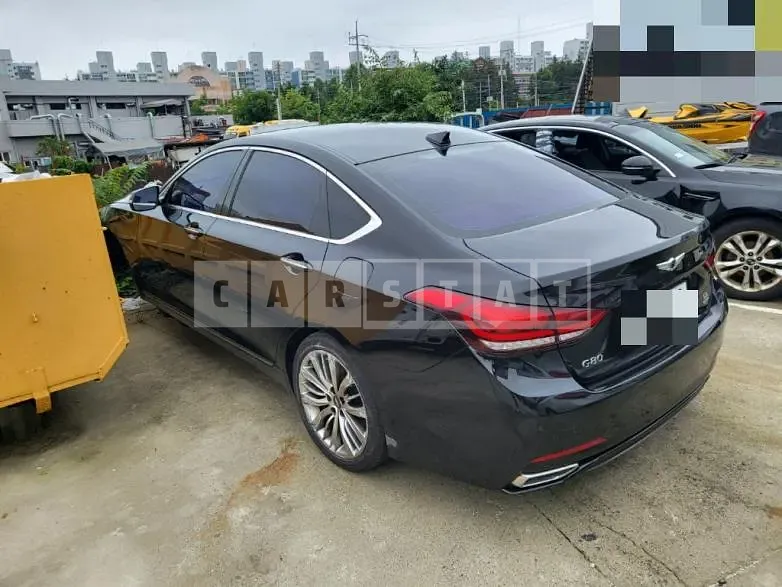 Photo 2 of 5: 2017 Genesis G80 3.8 — Korean insurance auction