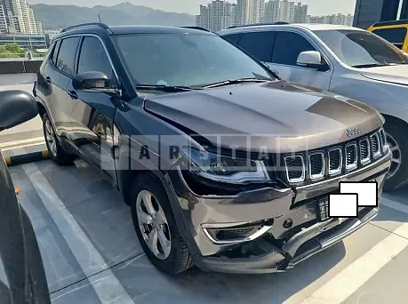 Photo 2 of 18: 2019 Jeep Compass, VIN 3C4NJDCB1KT780751 — Korean insurance auction