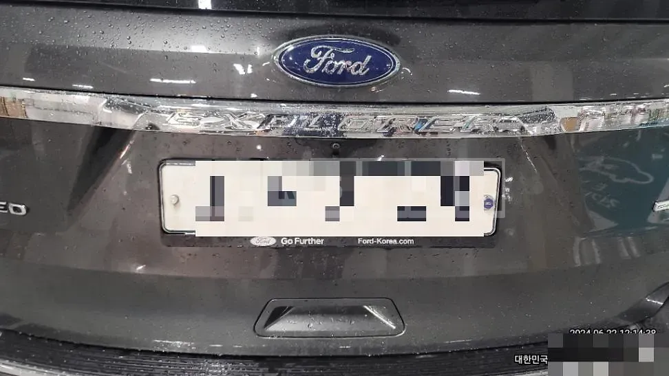 Photo 2 of 20: 2018 Ford Explorer 2.3 Limited — Korean insurance auction