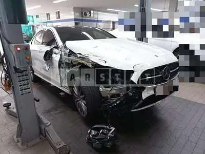 Photo 1 of 15: 2021 Mercedes-Benz E350 4Matic, VIN W1KZF8GB3MA922196 — Korean insurance auction