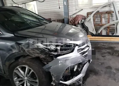 Photo 1 of 21: 2016 Hyundai Santa Fe DM 4WD, VIN KMHSW81UDHU727181 — Korean insurance auction