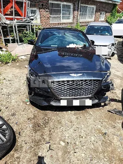 Photo 1 of 18: 2019 Genesis G80 2.2d (2019) — Korean insurance auction