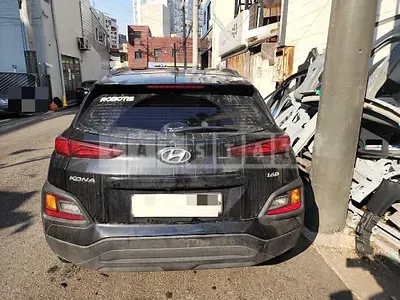 Photo 1 of 14: 2018 Hyundai Kona, VIN KMHK3816GJU270960 — Korean insurance auction