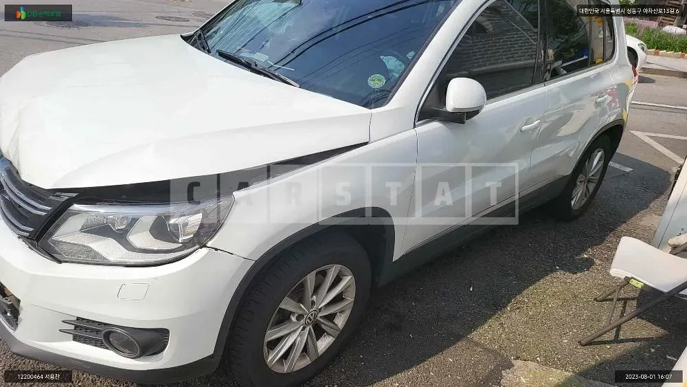 Photo 2 of 9: 2015 Volkswagen Tiguan 2.0 TDI, VIN WVGZZZ5NZFW565184 — Korean insurance auction