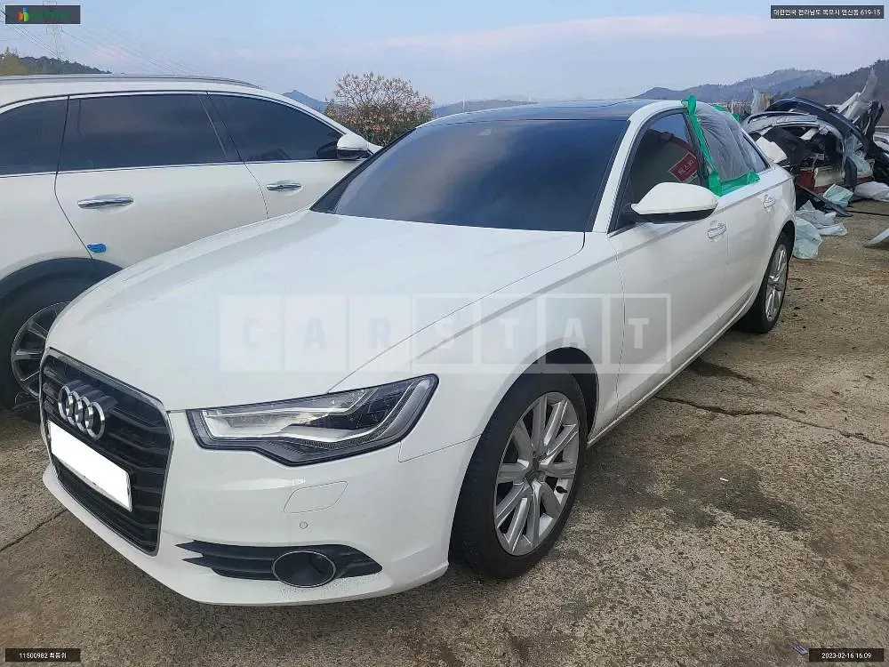Photo 2 of 8: 2015 Audi A6 45 TDI quattro, VIN WAUZZZ4G0FN031041 — Korean insurance auction
