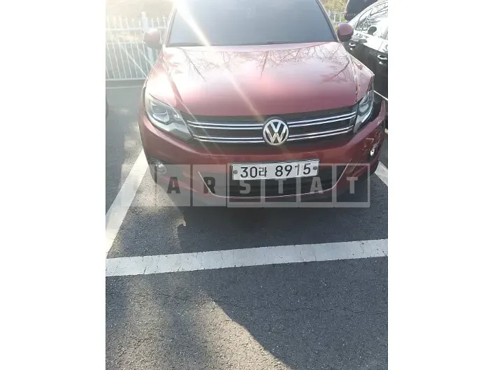 Photo 2 of 5: 2015 Volkswagen Tiguan 2.0 TDI Blue Motion, VIN WVGZZZ5NZFW012524 — Korean insurance auction