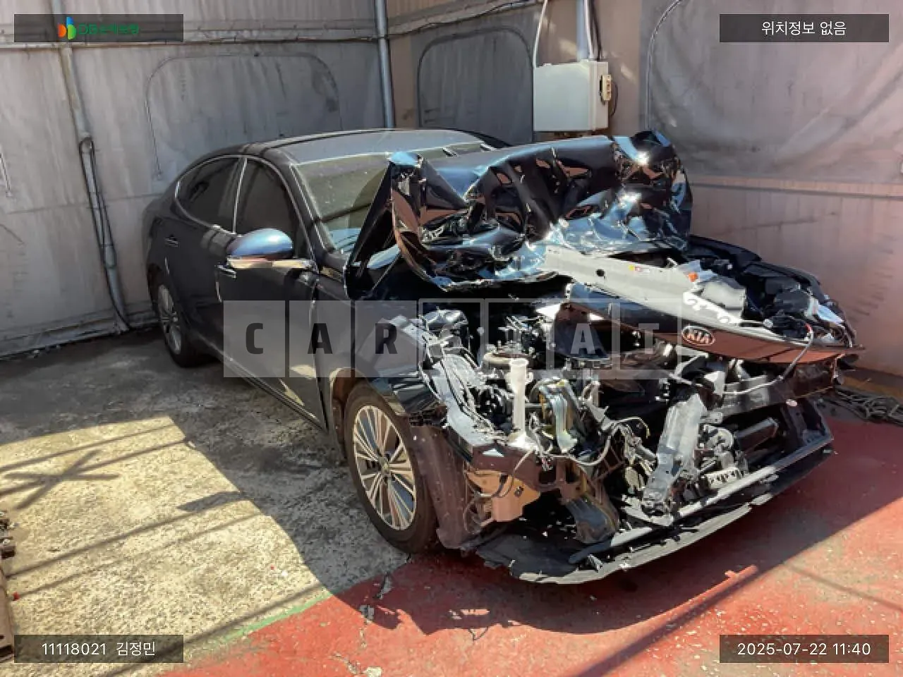 Photo 2 of 9: 2021 Kia K7 Hybrid, VIN KNALB41GBMA034262 — Korean insurance auction