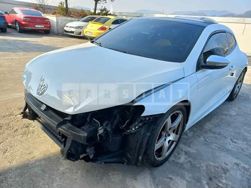 Photo 2 of 13: 2015 Volkswagen Sirocco 2.0 TDI R-Line, VIN WVWZZZ13ZFV015981 — Korean insurance auction