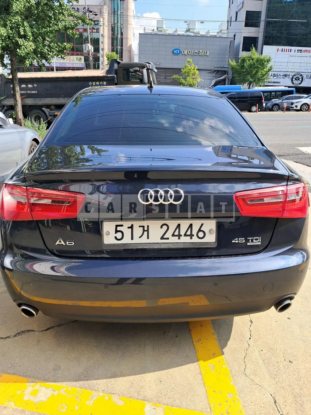 Photo 2 of 6: 2015 Audi A6 45 TDI quattro — Korean insurance auction
