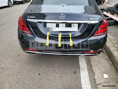 Photo 1 of 45: 2020 Mercedes-Benz S450 4Matic L, VIN W1KUG6EB6LA556523 — Korean insurance auction