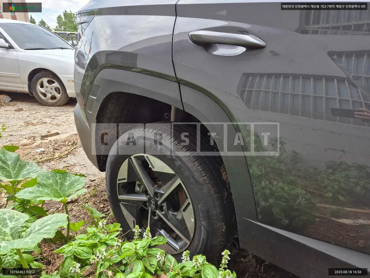 Photo 2 of 18: 2025 Hyundai Tucson, VIN KMHJE81CBSU411746 — Korean insurance auction