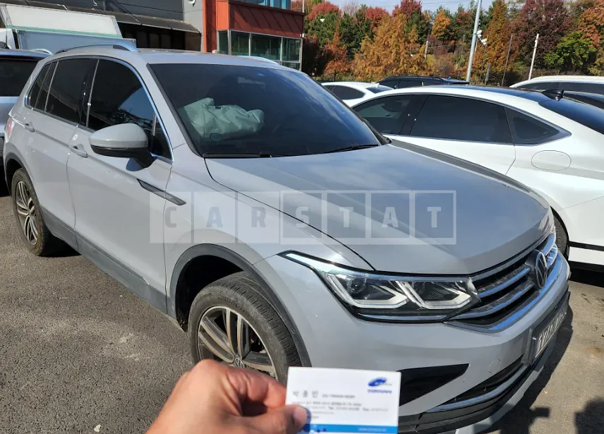 Photo 2 of 9: 2022 Volkswagen Tiguan 2.0 TDI 4MOTION — Korean insurance auction