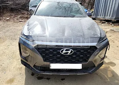 Photo 1 of 50: 2019 Hyundai Santa Fe, VIN KMHS281BBKU176591 — Korean insurance auction