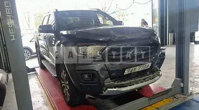 Photo 1 of 20: 2021 Ford Ranger Wildtrak, VIN 6FPPXXMJ2MLS56779 — Korean insurance auction