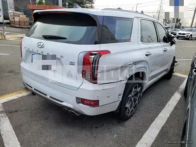Photo 1 of 17: 2022 Hyundai Palisade 3.8, VIN KMHR581EBNU445128 — Korean insurance auction